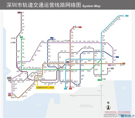 地鐵線路圖蓮塘口岸深圳地鐵|深圳地鐵2024 最新線路圖＋收費+沿線商場/景點交。